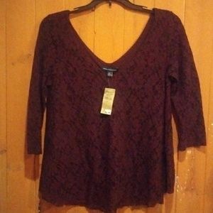 Brand new with tags. AE lace top